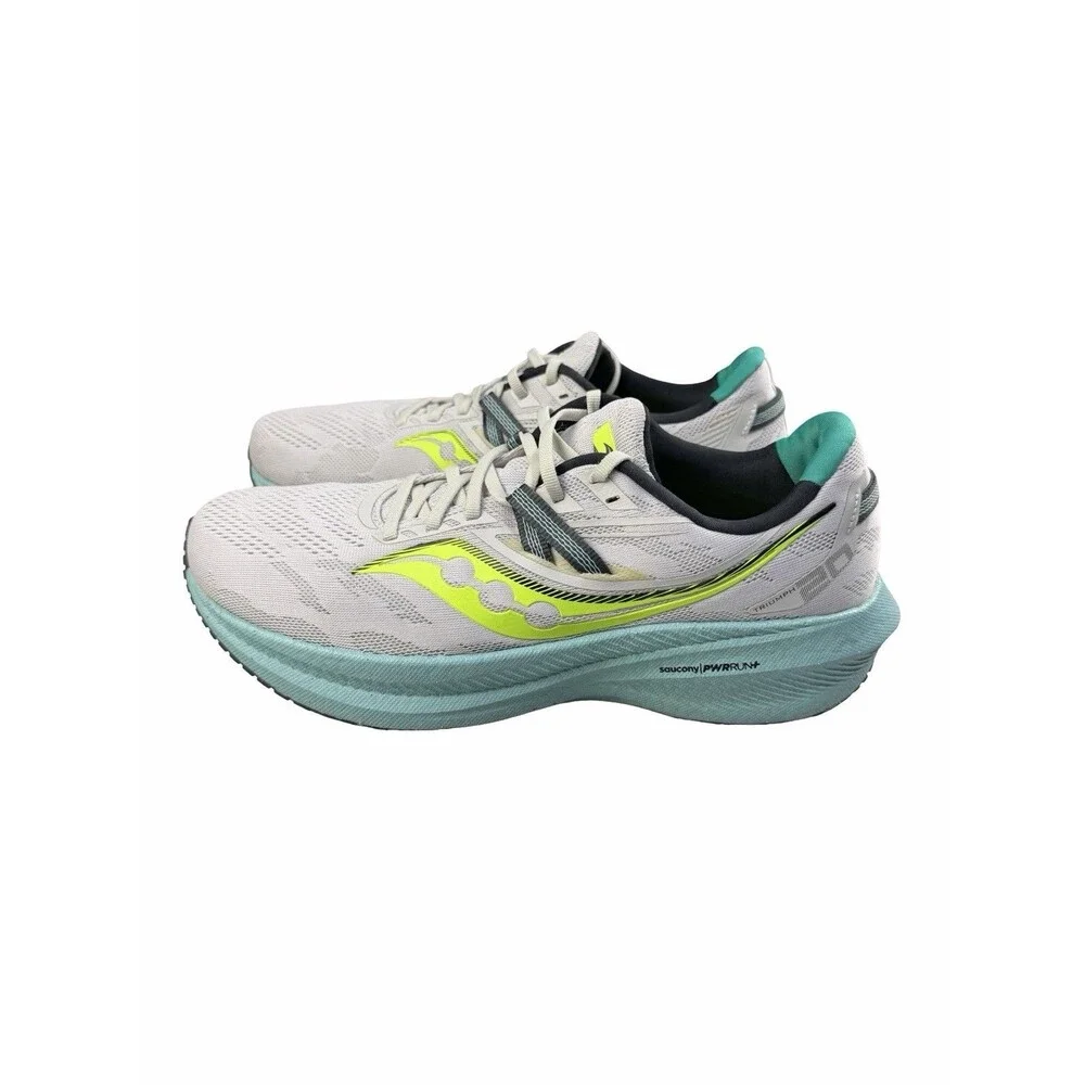 Saucony Triumph 20 Fog Mineral Running Shoes Men's Size 11.5 Sneakers Athletic